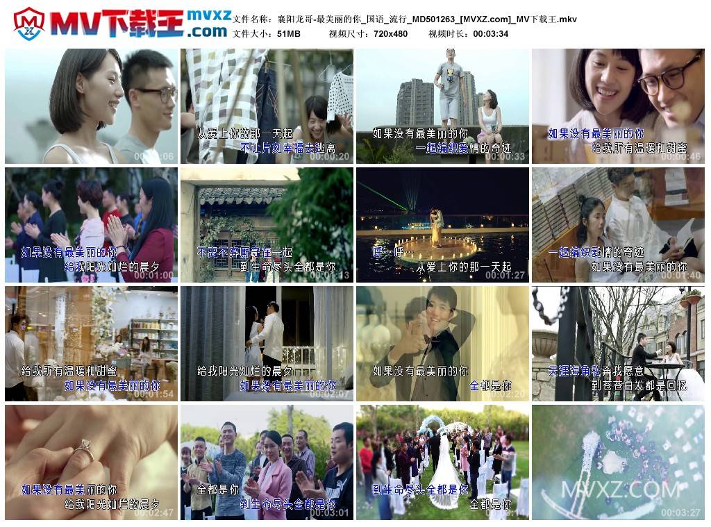 襄阳龙哥-最美丽的你_国语_流行_MD501263